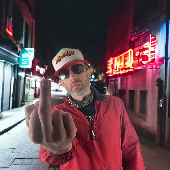 Spiked Studded Genuine Leather Adjustable  Dog Collar - Picture 5 of 12